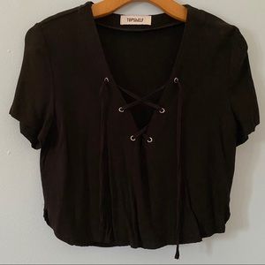 Topshelf Drawstring Blouse